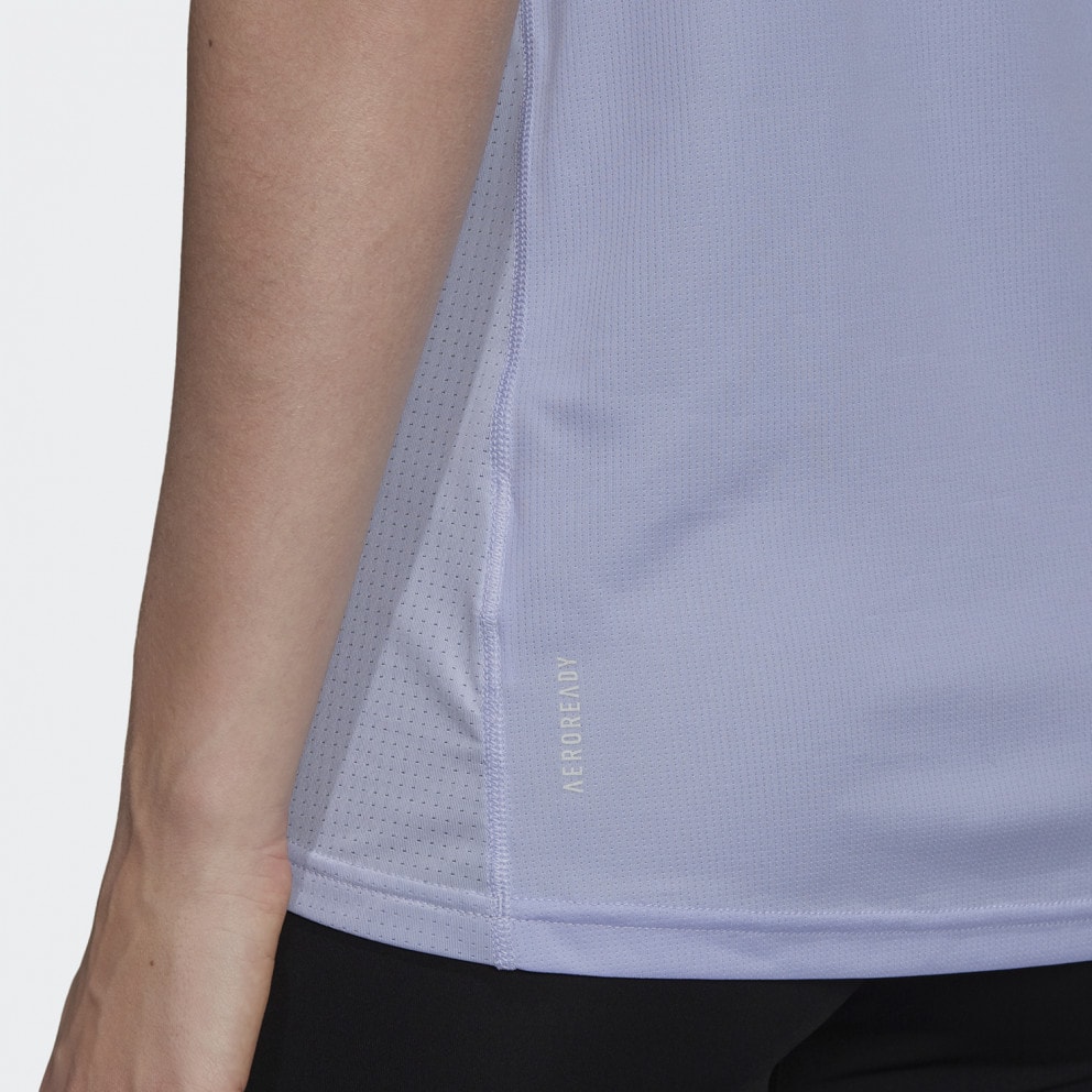 adidas Γυναικείο Αμάνικο T-shirt για Τρέξιμο