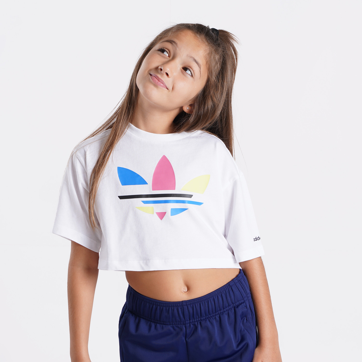 adidas Originals Adicolor Cropped Παιδικό T-shirt (9000083272_1539)
