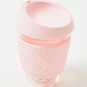 Neon Kactus Pink Flamingo |Glass Coffee Cups 230ml