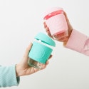 Neon Kactus Pink Flamingo |Γυάλινο Ποτήρι 230ml