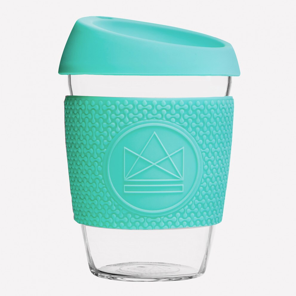 Neon Kactus Free Spirit |Glass Coffee Cups - 340ml