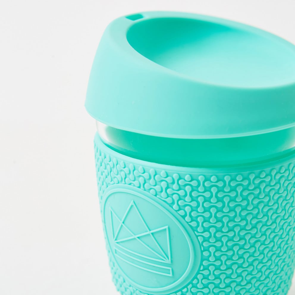 Neon Kactus Free Spirit |Glass Coffee Cups - 340ml