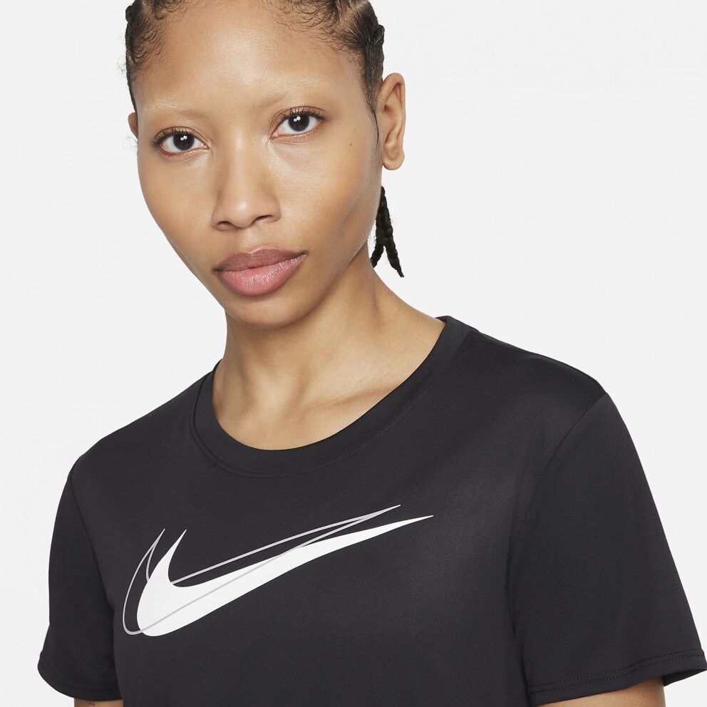 Nike Sportswear Swoosh Dri-FIT Women's Running T-shirt Black DD4898-010