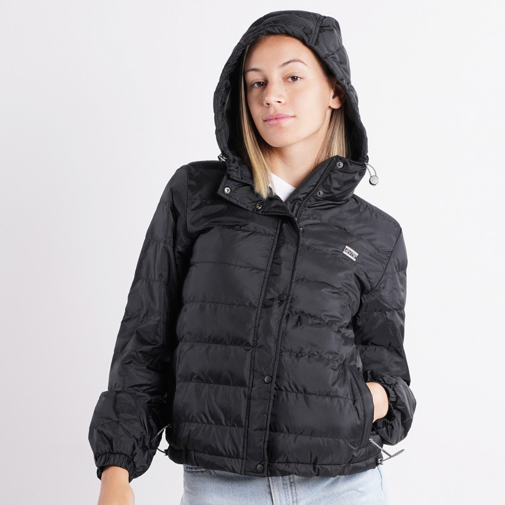 Levis Edie Packable Winsome Orchid Women's Jacket Black A0675 - 0000 -  burberry diamond quilted jacket item