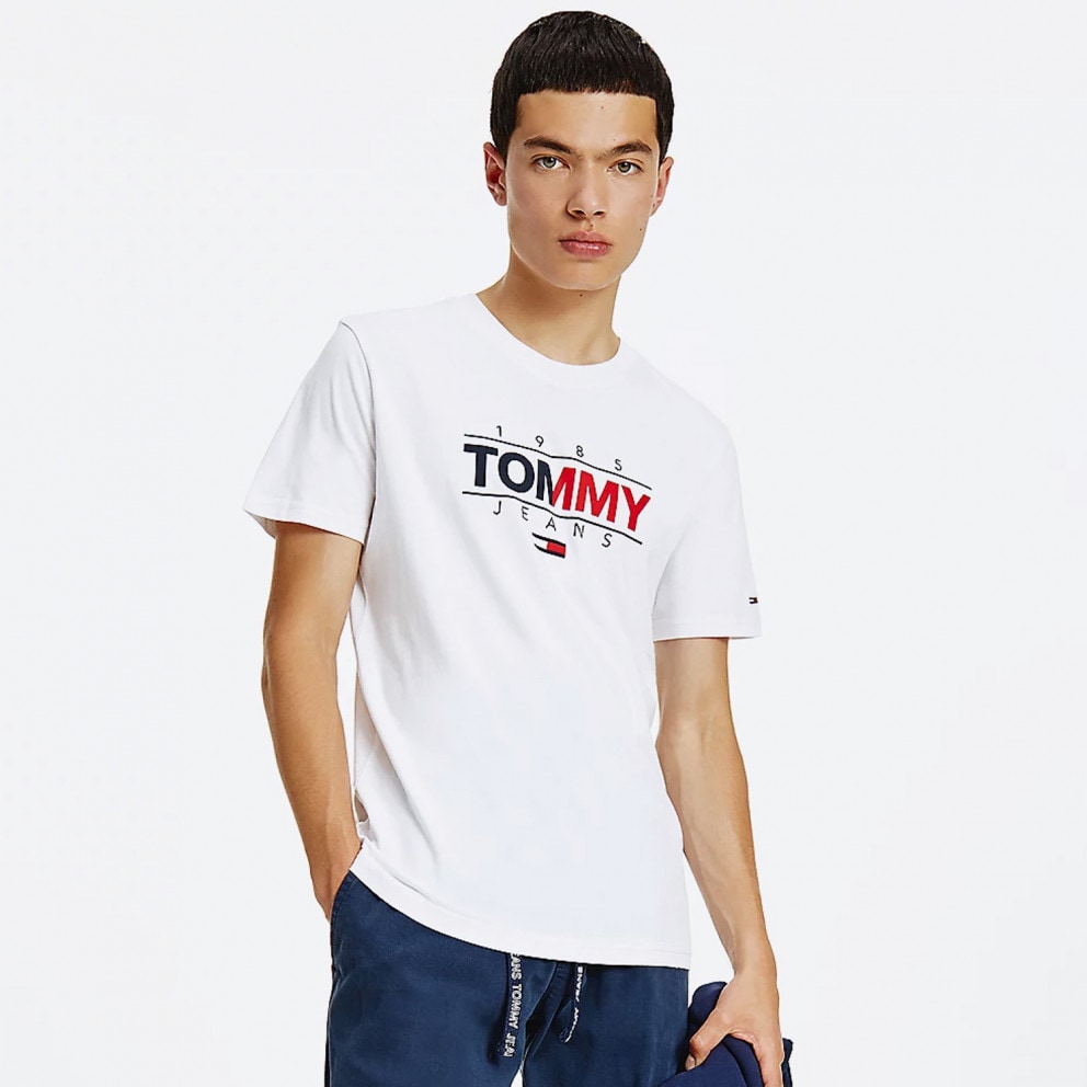 YBR - shirt WHITE Essential Jeans - Оверсайз - DM0DM11600 hilfiger tommy jeans T худи Graphic Tommy Men\'s