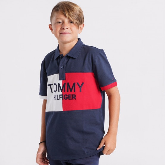 Tommy hilfiger clearance color block shirt