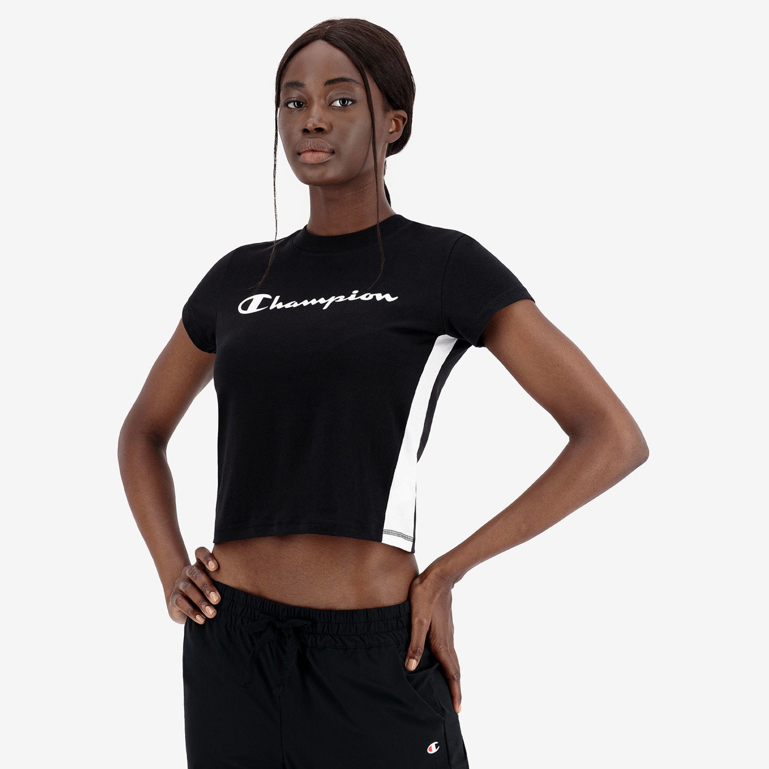  Champion Crewneck Γυναικείο Cropped T-Shirt (9000082544_3315) 2025