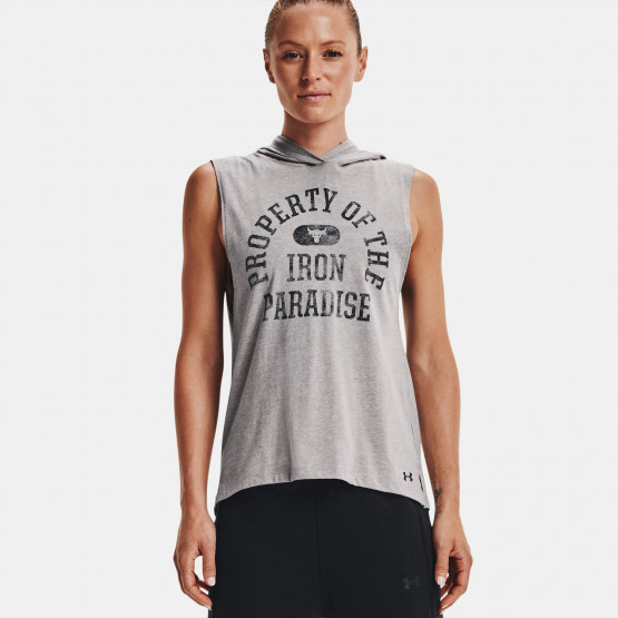 Under Armour Project Rock Graphic Women's Hooded Tank Top