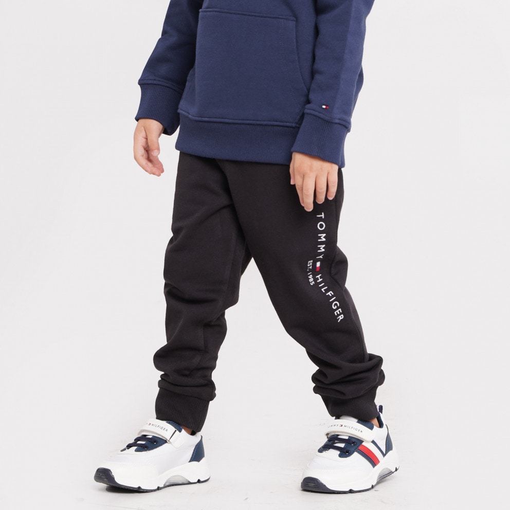 Tommy Jeans Essential Kid's Track Pants Black KS0KS00214 - BDSINF - womens tommy  hilfiger shoes