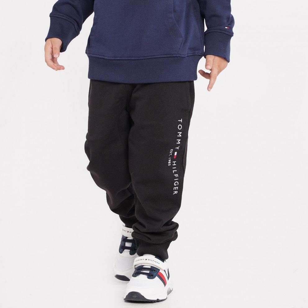 Tommy Jeans Essential Kid's Track Pants Black KS0KS00214 - BDSINF - womens tommy  hilfiger shoes