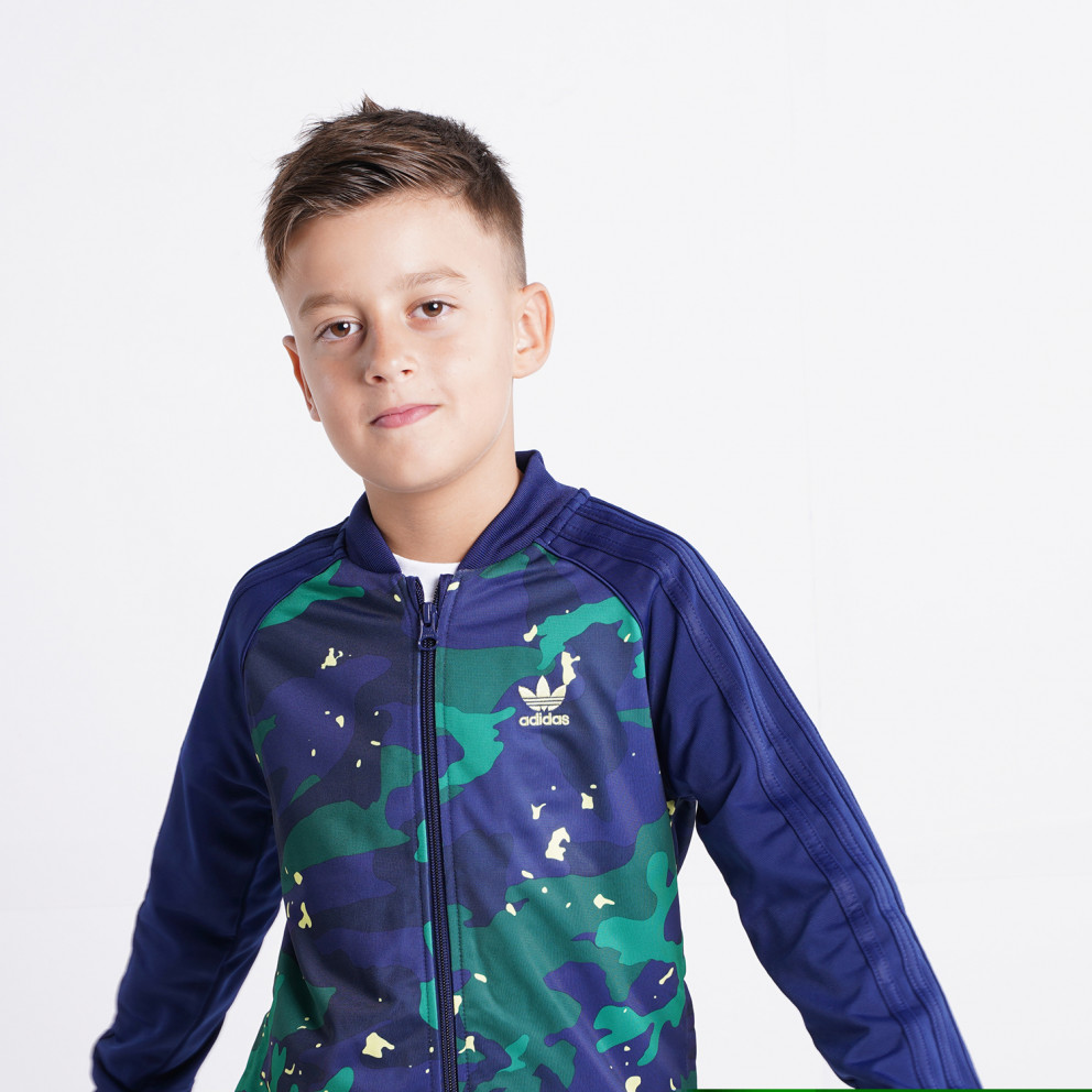 adidas Performance Camo-Print SST Kid's Cardigan