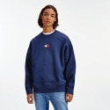 Tommy Jeans Tommy Badge Crew Ανδρική Μπλούζα Φούτερ