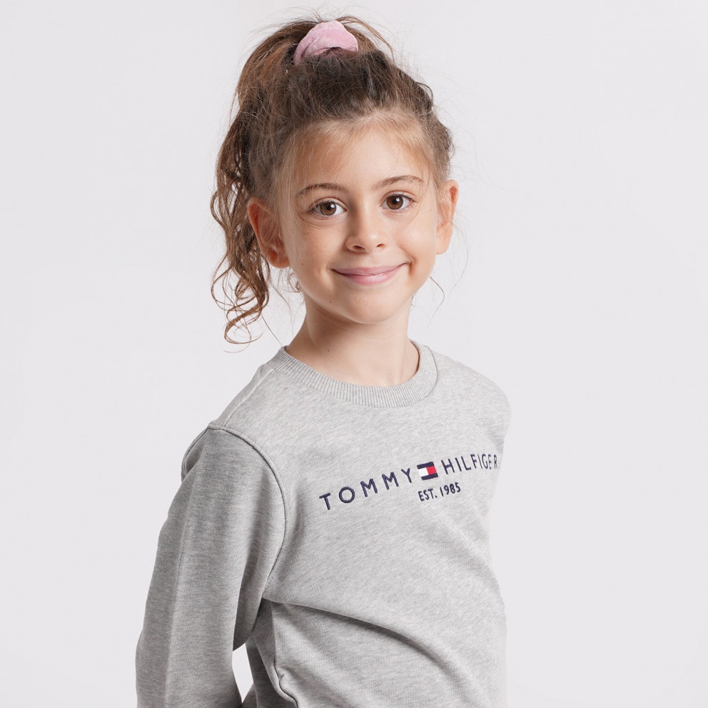 Tommy Jeans Essential Kids Sweatshirt Grey KS0KS00212 Tommy Hilfiger stripe patterned cotton shirt P01