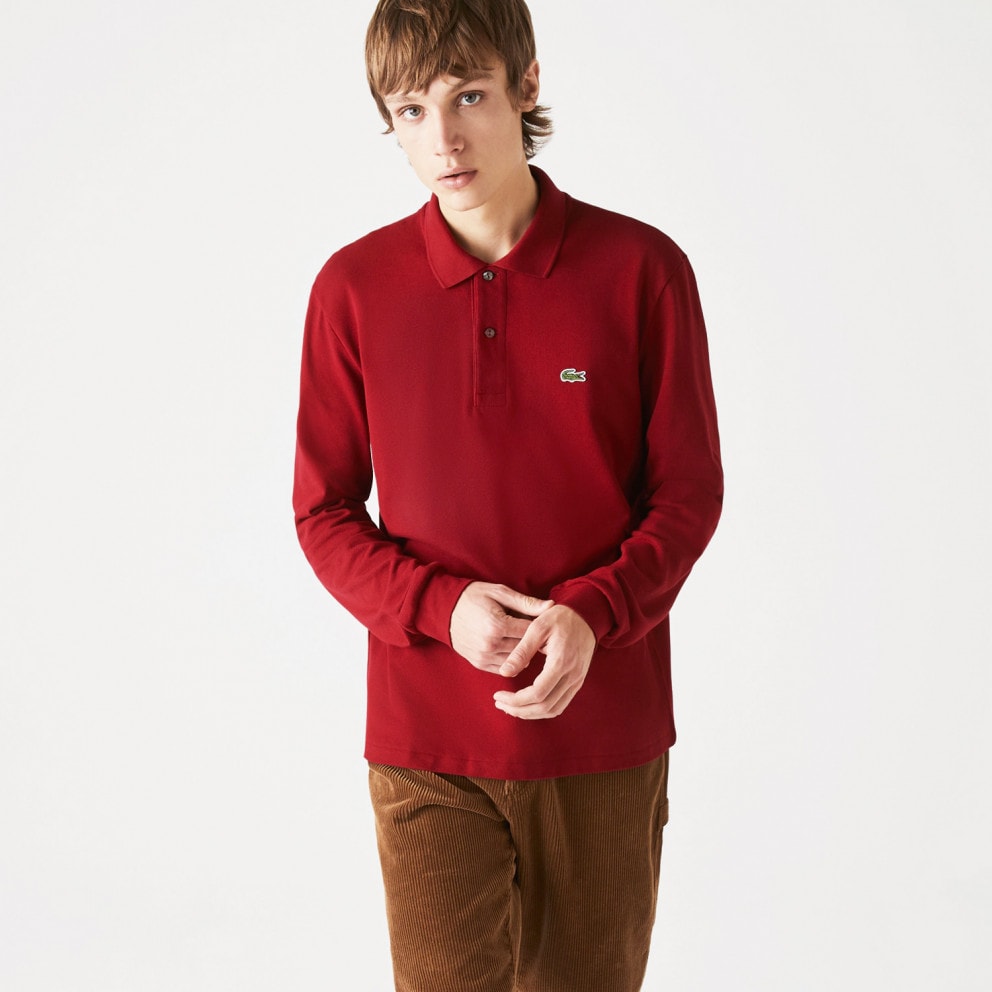 Lacoste Classic Fit Ανδρική Polo Μπλούζα με Μακρύ Μανίκι