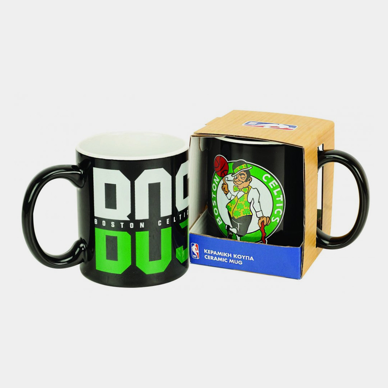 Boston Celtics Logo Mug Warmer with Mug