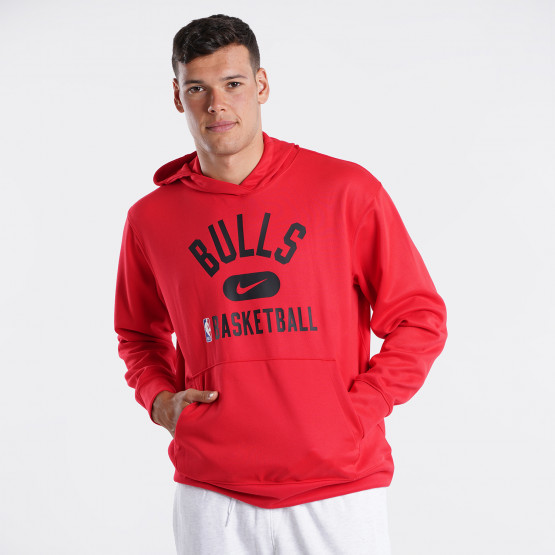 Nike NBA Chicago Bulls Dri- Fit Spotlight Ανδρική Μπλούζα Με Κουκούλα