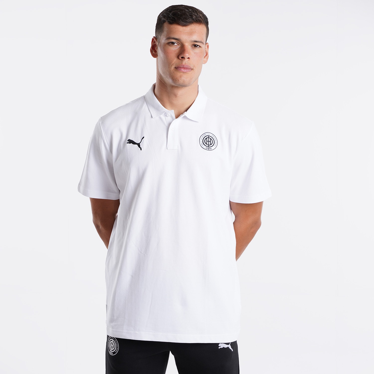 Puma x OFI Crete F.C Teamgoal 23 Casuals 2021 Ανδρικό Polo T-shirt (9000090594_22505)