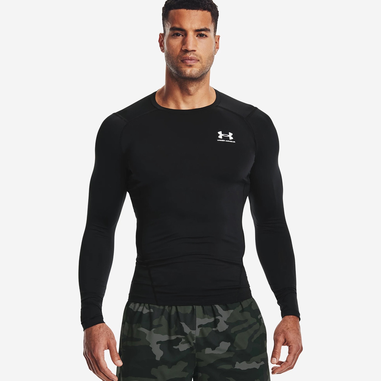 Under Armour Hg Armour Comp Ανδρική Ισοθερμική Μπλούζα με Μακρύ Μανίκι (9000087412_1480)