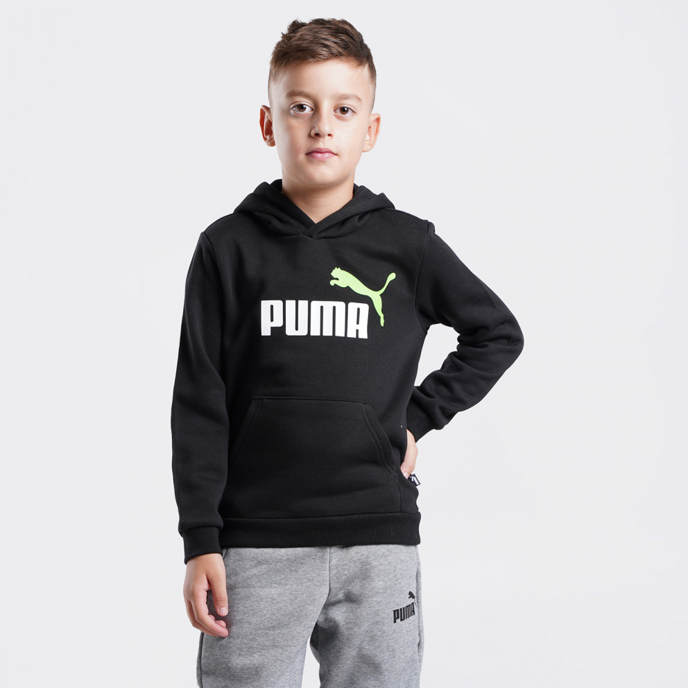 Puma Essentials Big Logo Kid's Hoodie Black 586987 - PUMA x MINECRAFT  grafikleri - 51