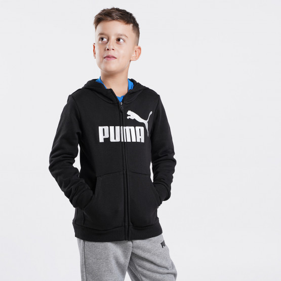 Puma Essentials+ Logo Full-Zip Παιδική Ζακέτα