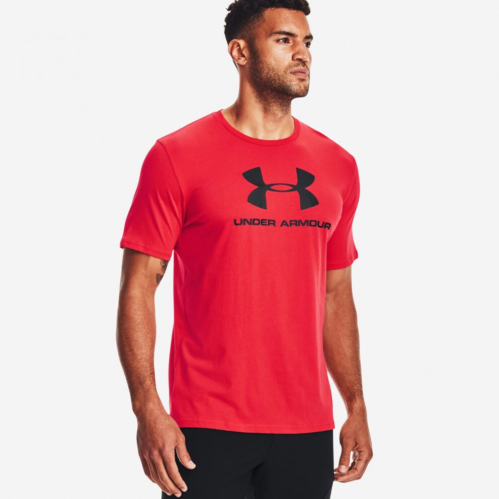 Under Armour Rival Fleece Sportstyle Logo Ανδρικό T-Shirt