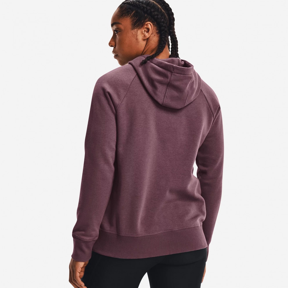 Under Armour Rival Γυναικεία Μπλούζα με Κουκούλα