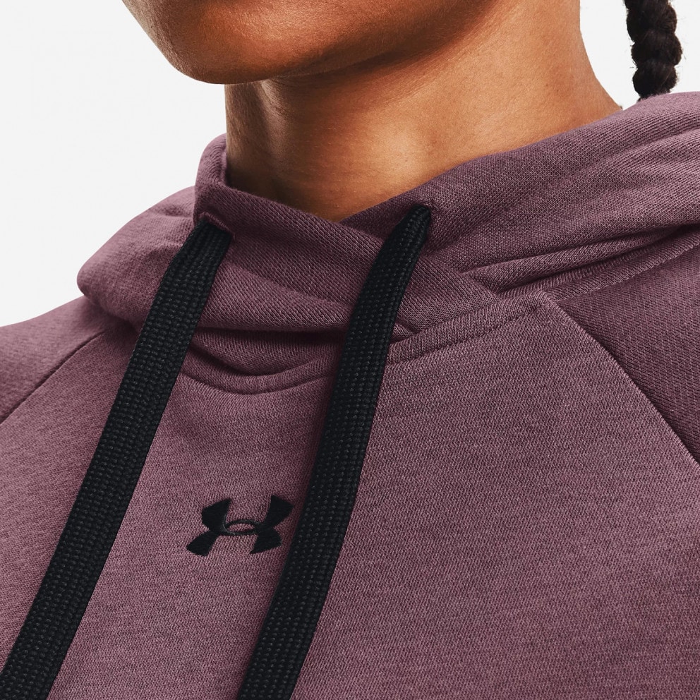 Under Armour Rival Γυναικεία Μπλούζα με Κουκούλα