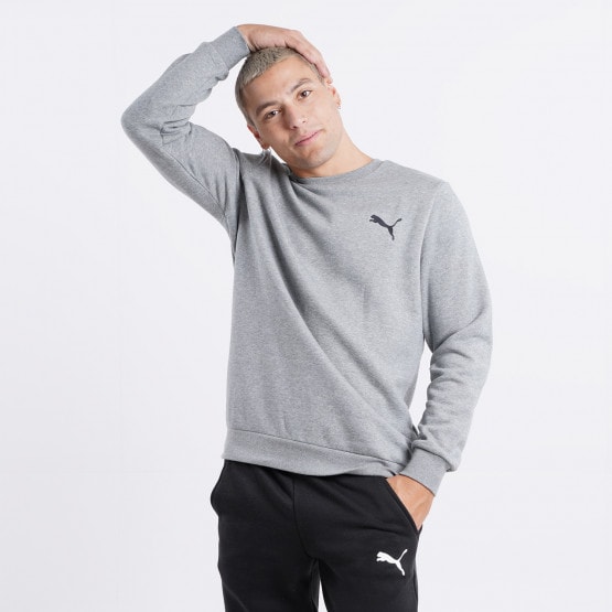 Puma Essentail Small Logo Ανδρική Μπλούζα Φούτερ