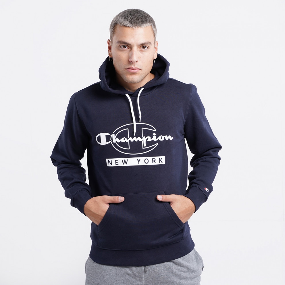 BS501 Champion New York Graphic Men s Hoodie Blue 216603 Nike NBA Luka Doncic Dallas Mavericks City Edition Men s Hoodie