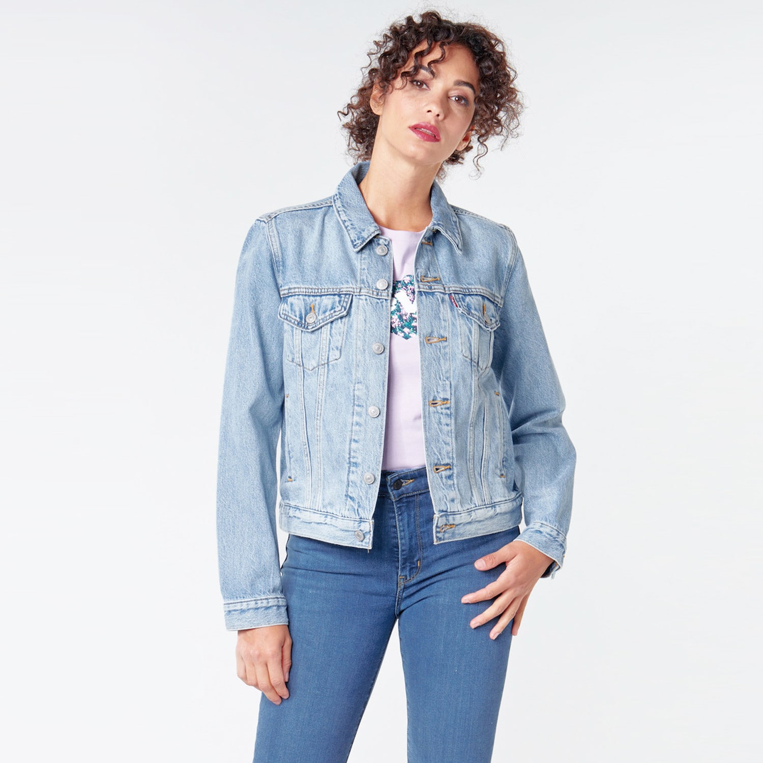  Levis Original Trucker All Mine Γυναικείο Τζιν Τζάκετ (9000072201_26105) 2025