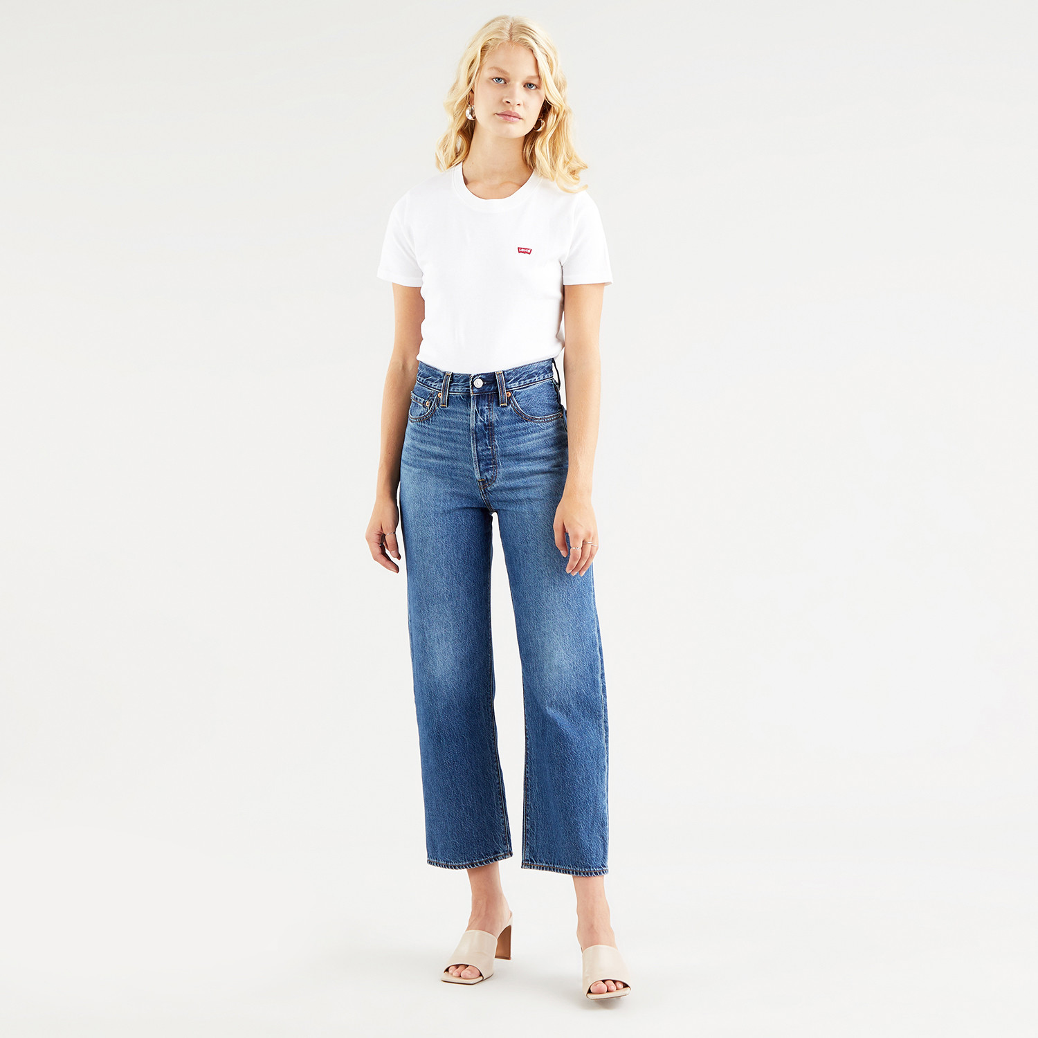 rib cage straight ankle levis