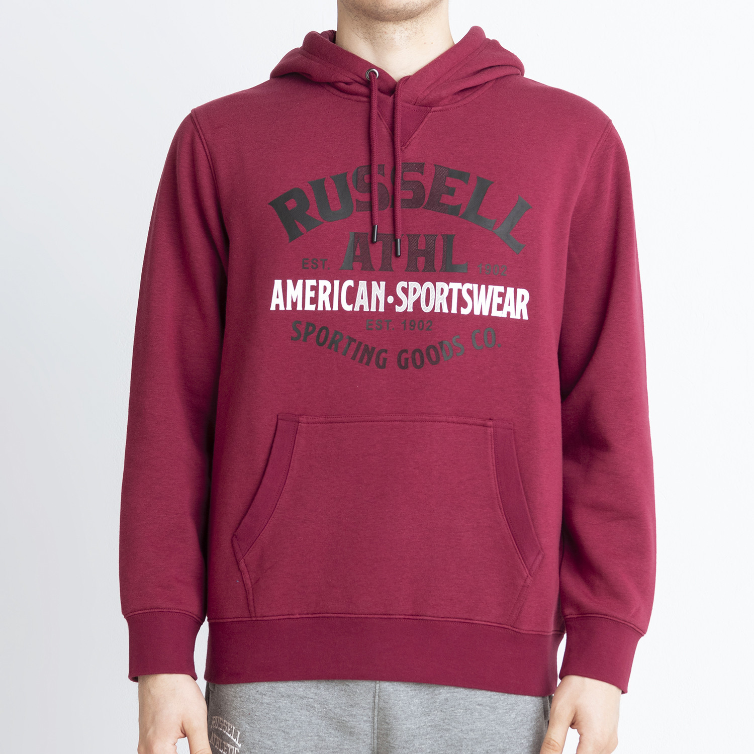 Russell Athletic Sportswear Ανδρική Μπλούζα με Κουκούλα (9000088071_41843)