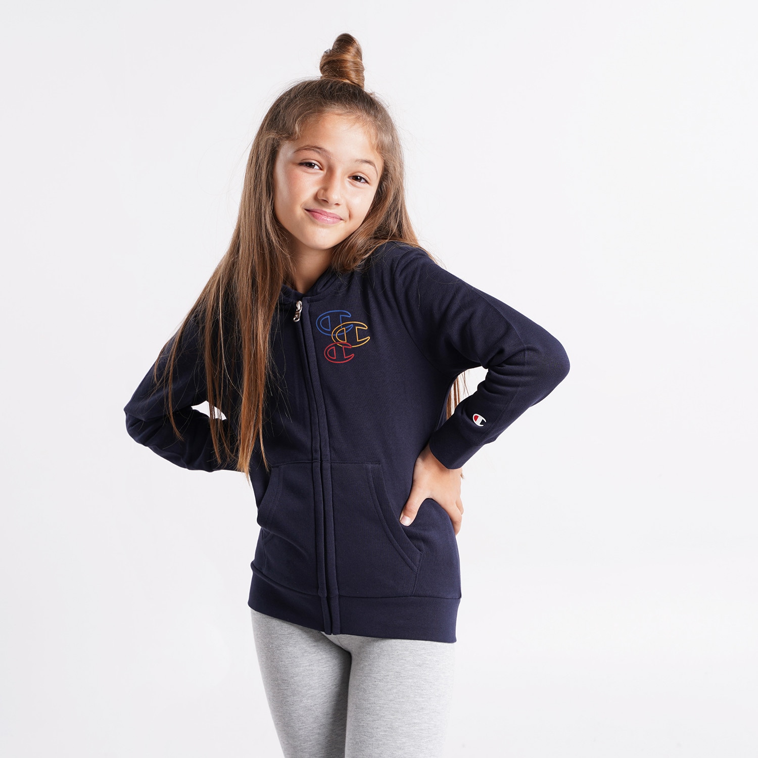 Champion Champion Hooded Full Zip Παιδική Ζακέτα (9000082638_1865)