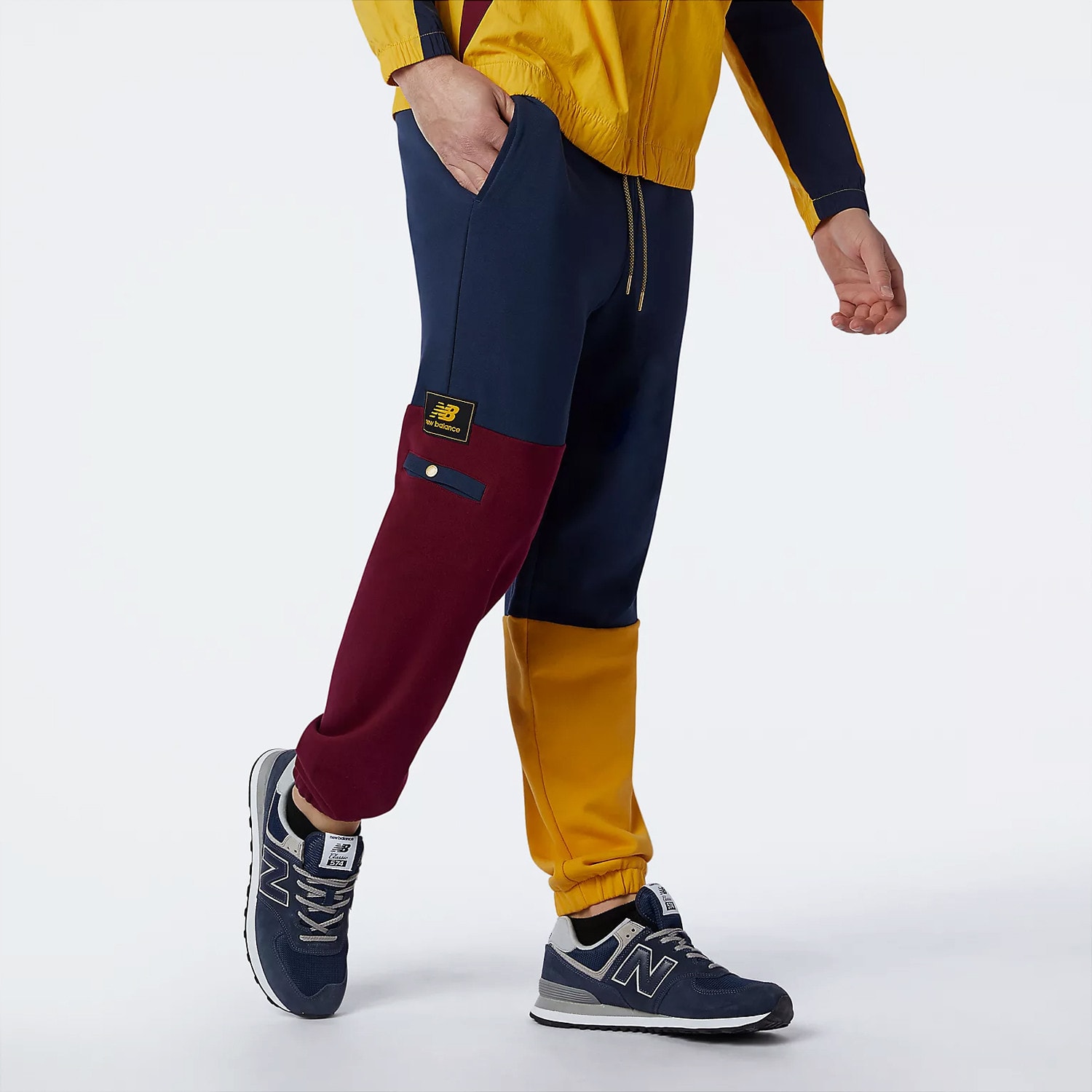 New Balance Athletics Higher Learning Fleece Ανδρικό Παντελόνι Φόρμας 900009227956156