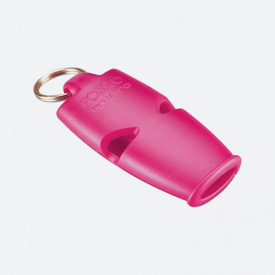 Fox Σφυρίχτρα 40 Micro Safety Ροζ με Κορδόνι
