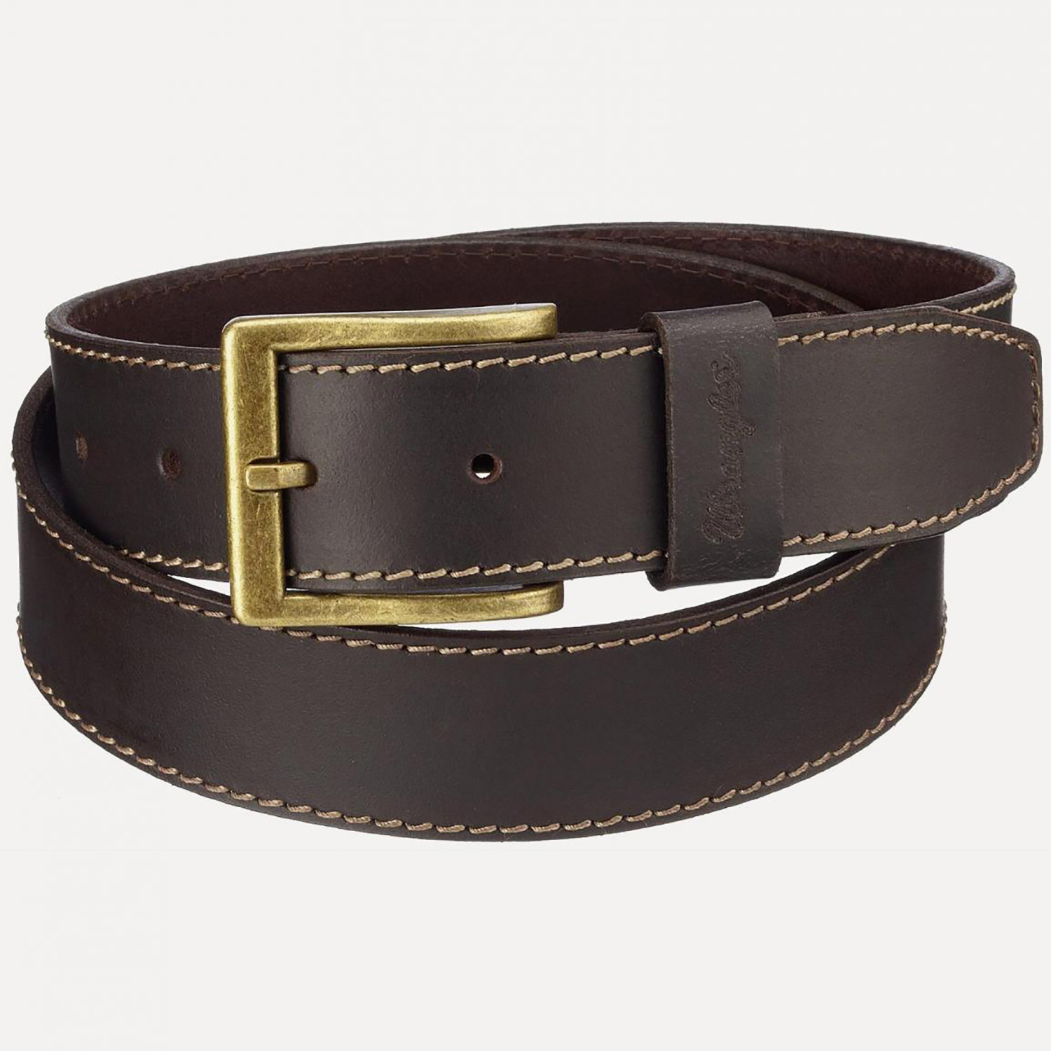 Wrangler Basic Stitched Men's Belt (3083110046_1608)