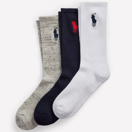Polo Ralph Lauren Big Pony 3Pack Crew Men's Socks