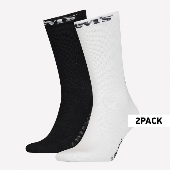 Levis  Reg Cut Sport Happy Face Unisex Κάλτσες - 2 Pack