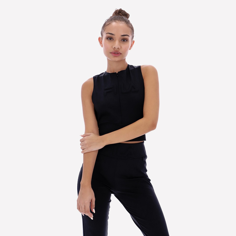 Fila Zemira Γυναικείο Αμάνικο Crop Top