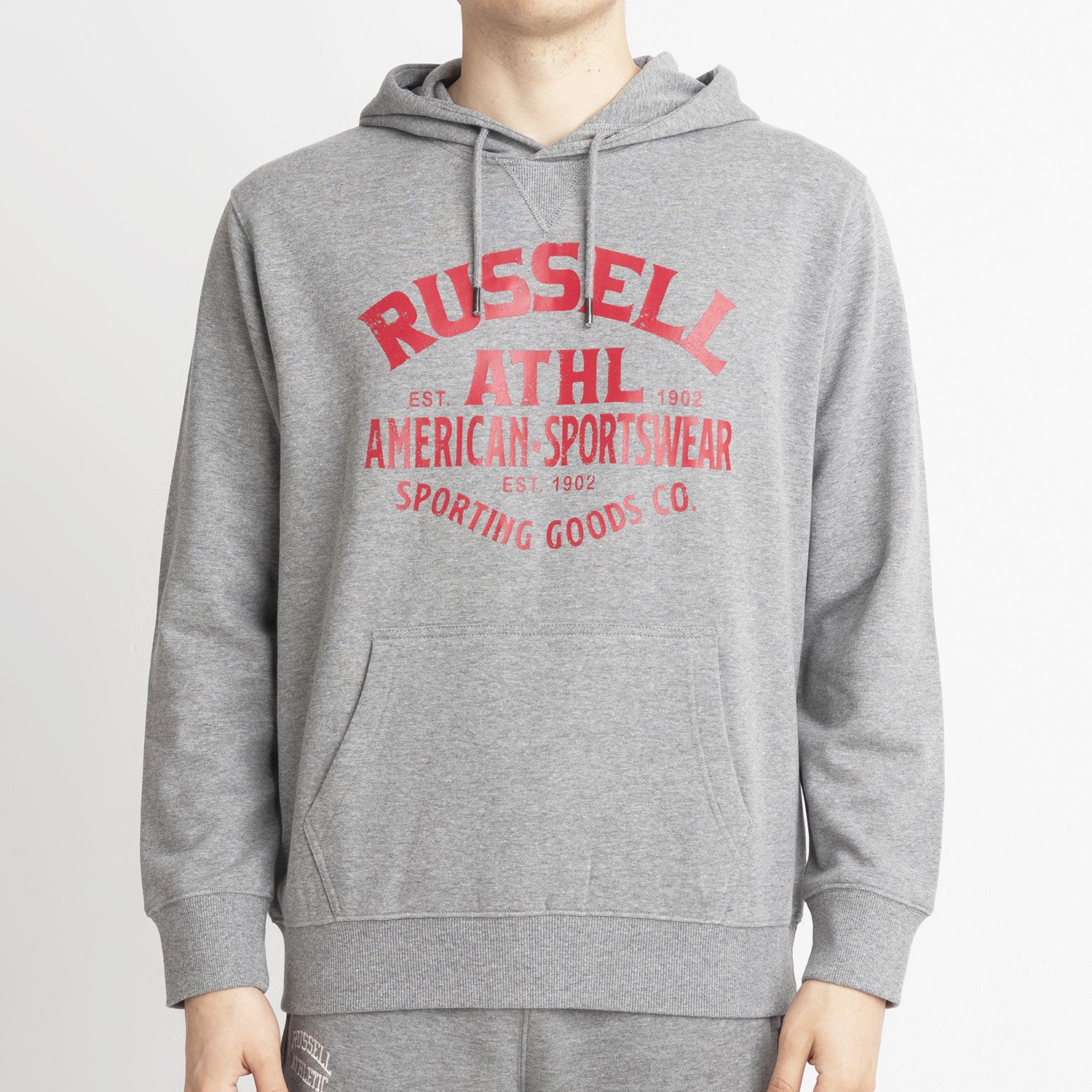 Russell Athletic Sportswear Ανδρική Μπλούζα με Κουκούλα (9000088057_1984)