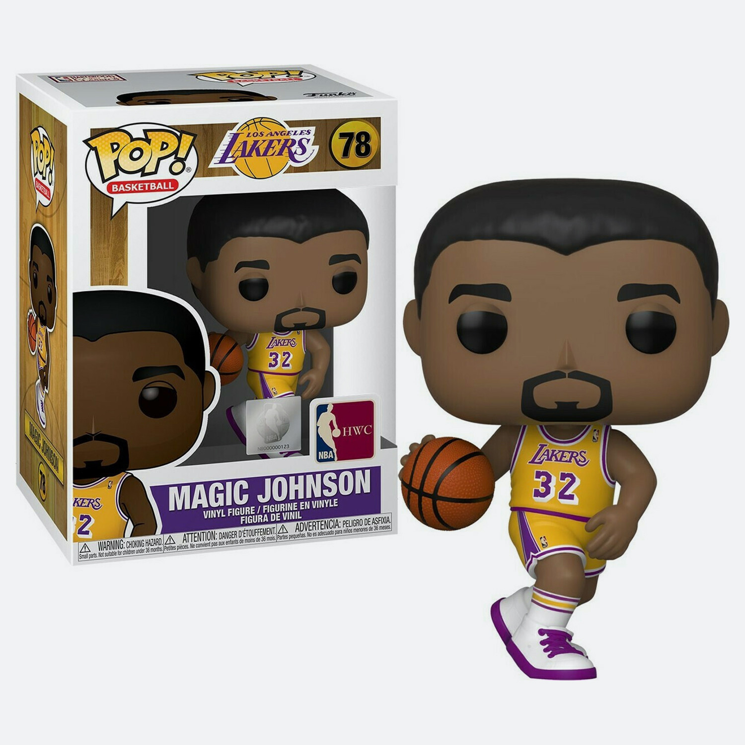 Funko Pop! NBA Basketball: Los Angeles Lakes 78 Magic Johnson (Lakers Home) Φιγούρα (9000055664_46514)