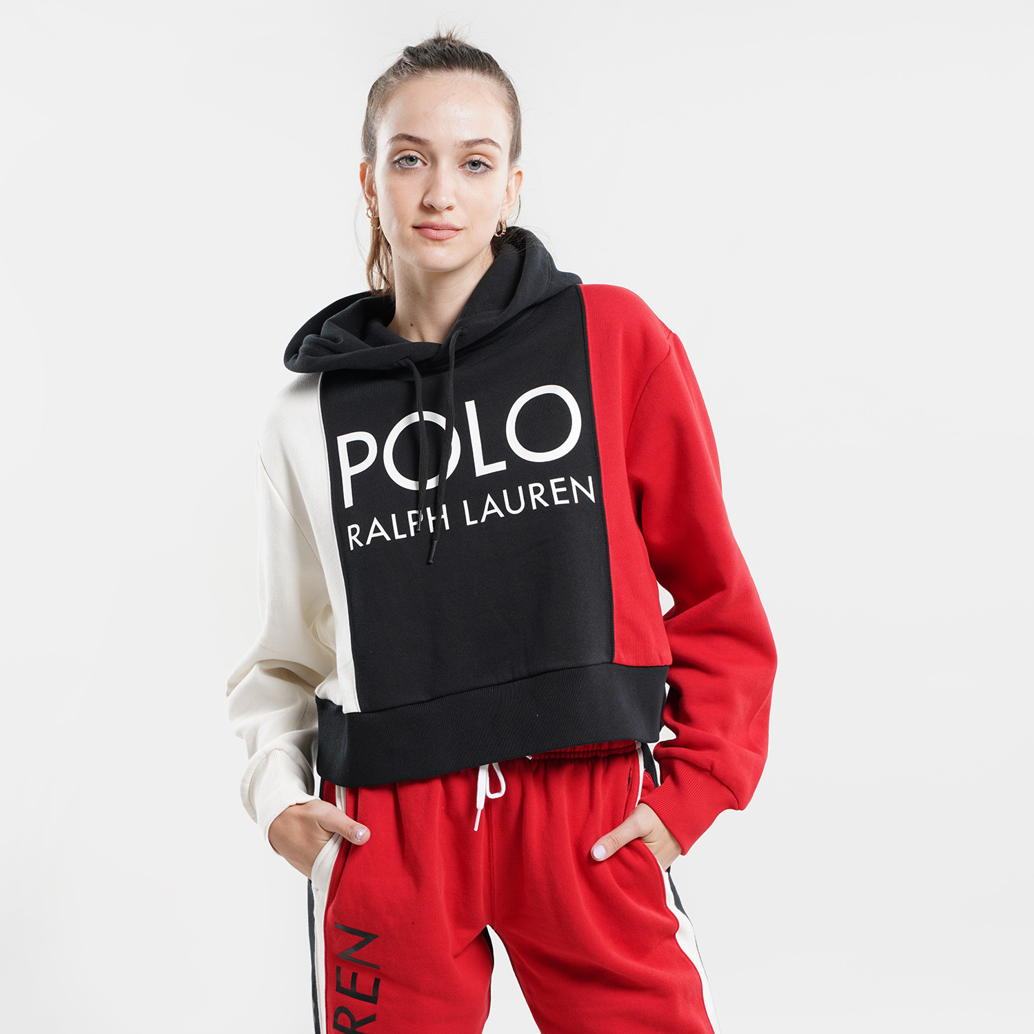Polo Ralph Lauren Logo Fleece Γυναικεία Μπλούζα με Κουκούλα (9000089266_55571)