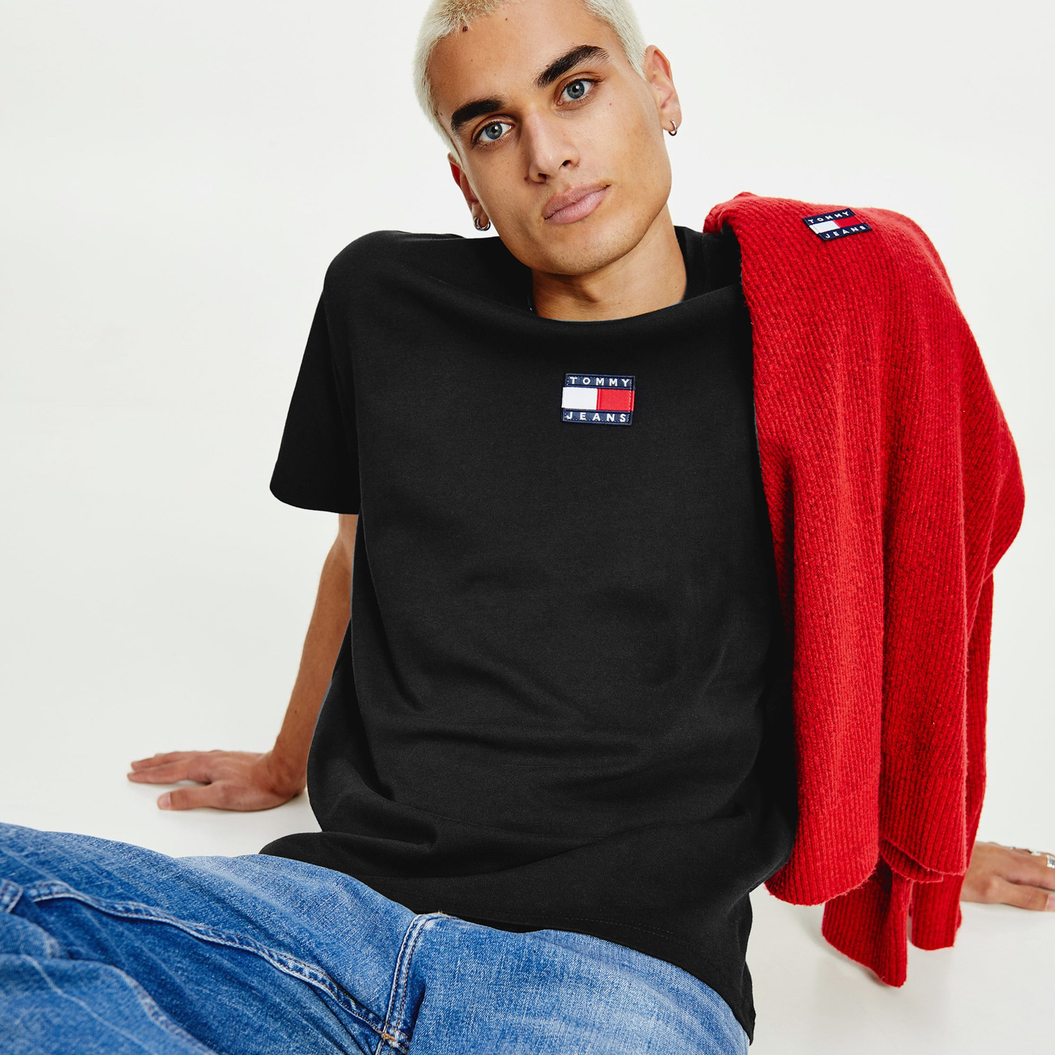 Tommy Jeans Badge Ανδρικό T-Shirt (9000089979_1469)