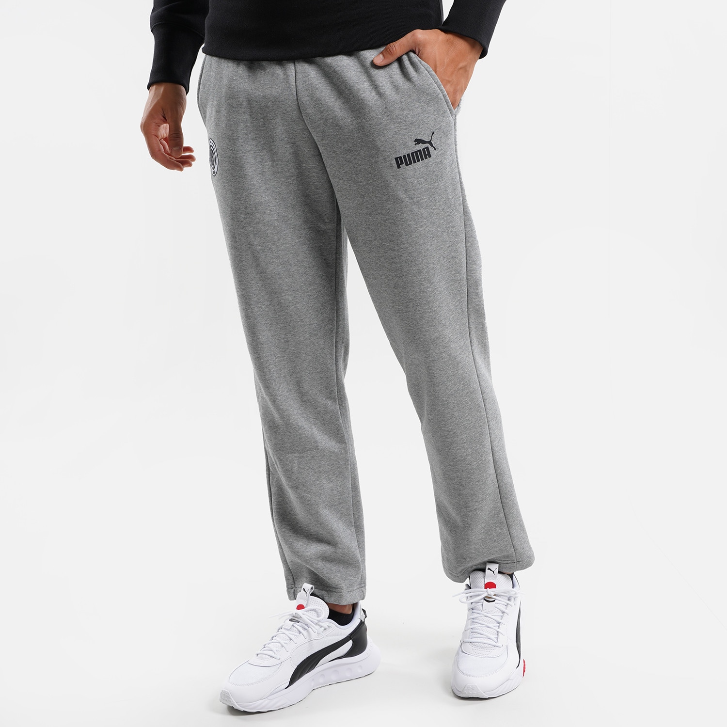 Puma X OFI Crete Essentials Logo Ανδρικό Παντελόνι Φόρμας (9000089005_2747)