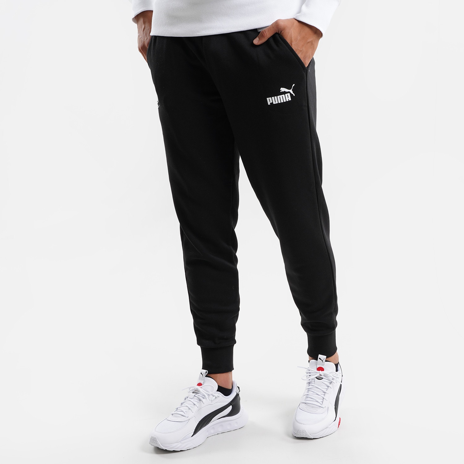 Puma X OFI Crete Essentials Logo Ανδρικό Παντελόνι Φόρμας (9000089121_22489)