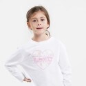 Levis Cropped Long Kid's Cropped Blouse With Long Sleeves