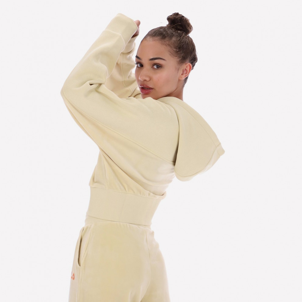 Fila Serenella Zip Γυναικεία Ζακέτα με Κουκούλα