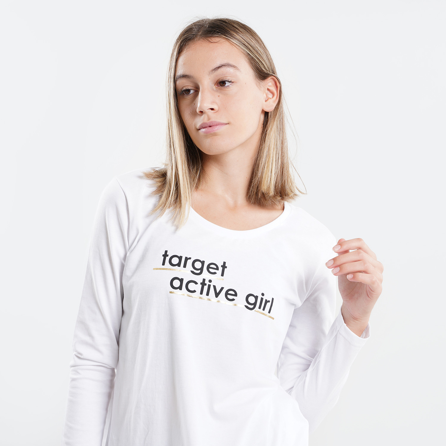 Target Logo ''Active'' Γυναικεία Μπλούζα με Μακρύ Μανίκι (9000093180_3198)