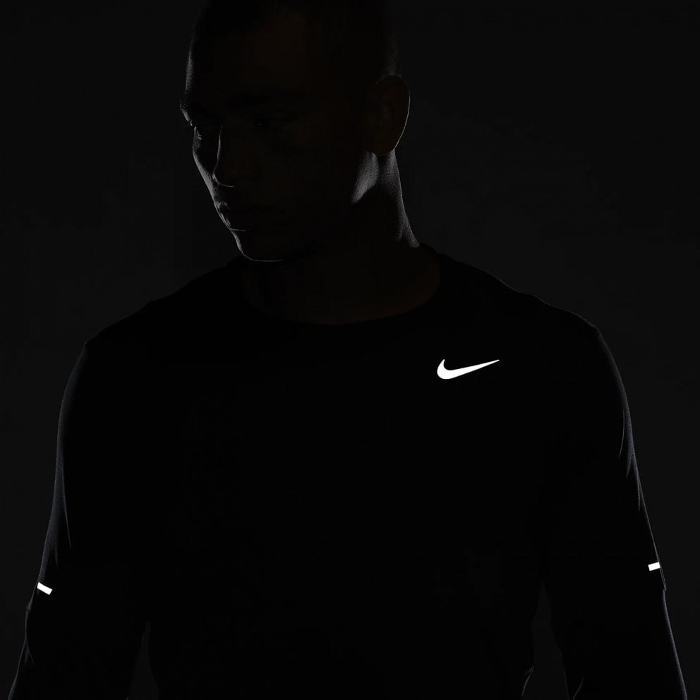 Nike Dri-FIT Ανδρική Μπλούζα με Μακρύ Μανίκι για Τρέξιμο