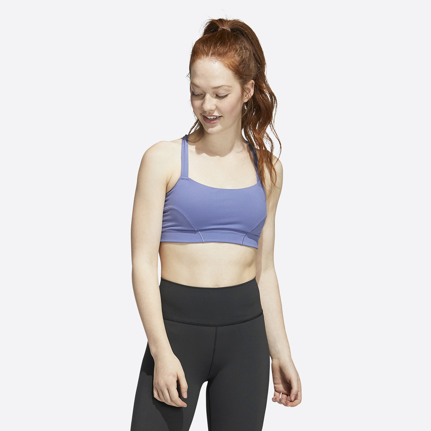 adidas Performance Light-Support Yoga Γυναικείο Αθλητικό Μπουστάκι (9000084648_54050)